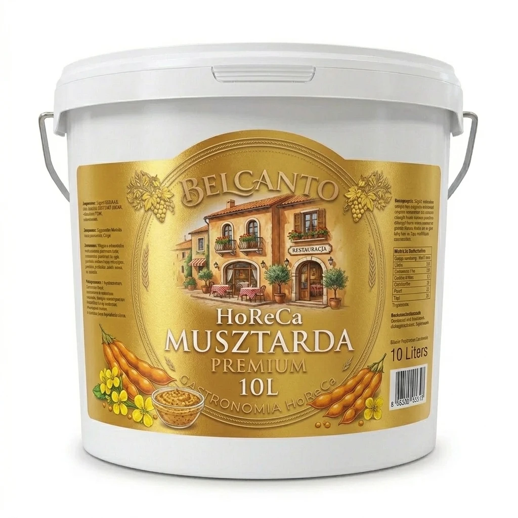 ChefMaster – Musztarda Sarepska Premium Gastronomiczna 10L