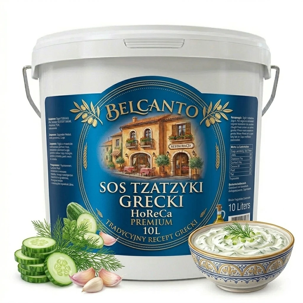 ChefMaster – Sos Tzatzyki Premium Gastronomiczny 10L